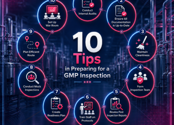 10 Tips on How to Prepare for a GMP Inspection